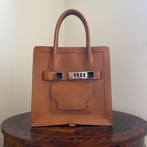 Proenza Schouler Handbags - Proenza Schouler Tote Ps11 Brown Leather Bag
